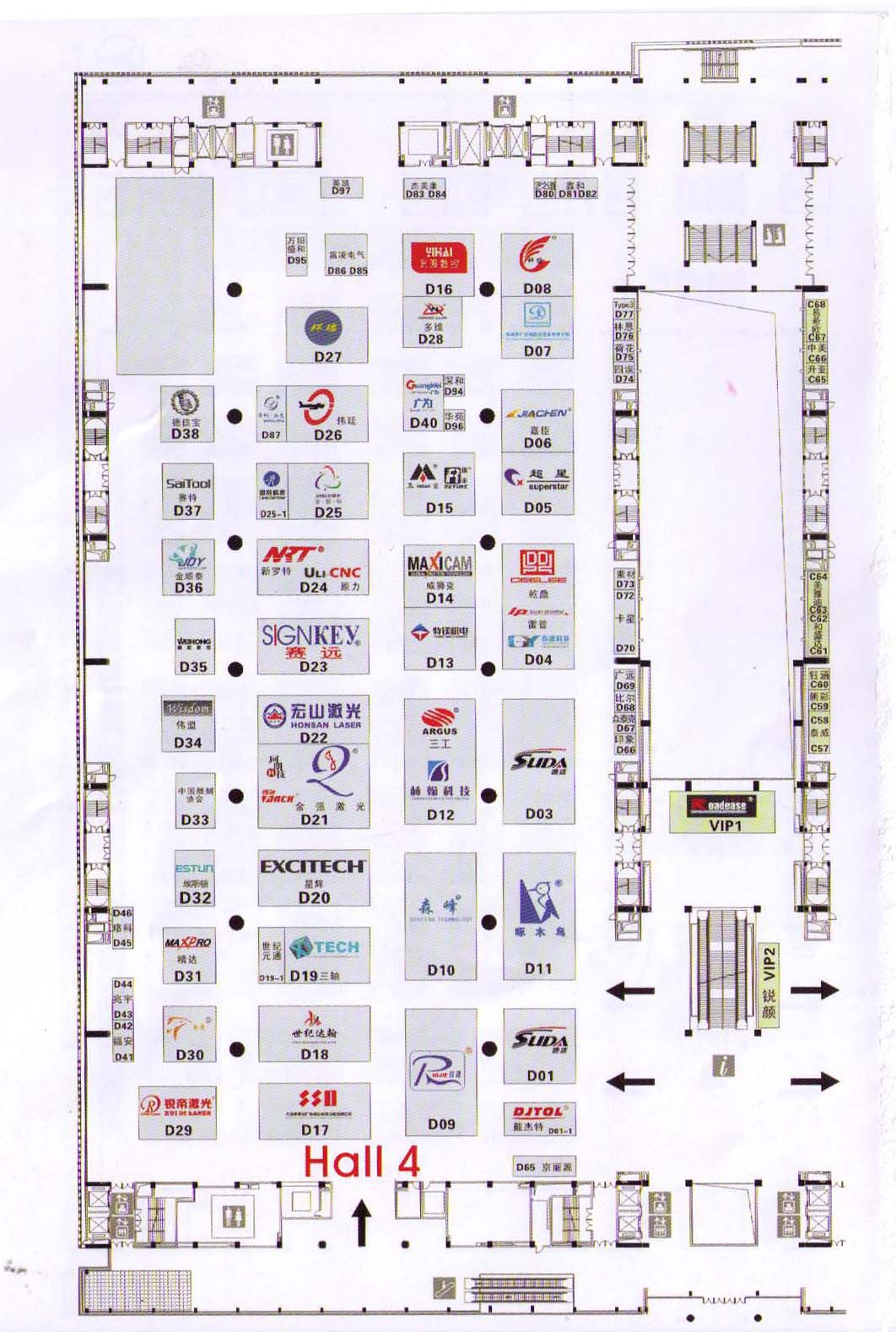 2012數(shù)字噴印、雕刻技術(shù)展 迪培思的平面圖