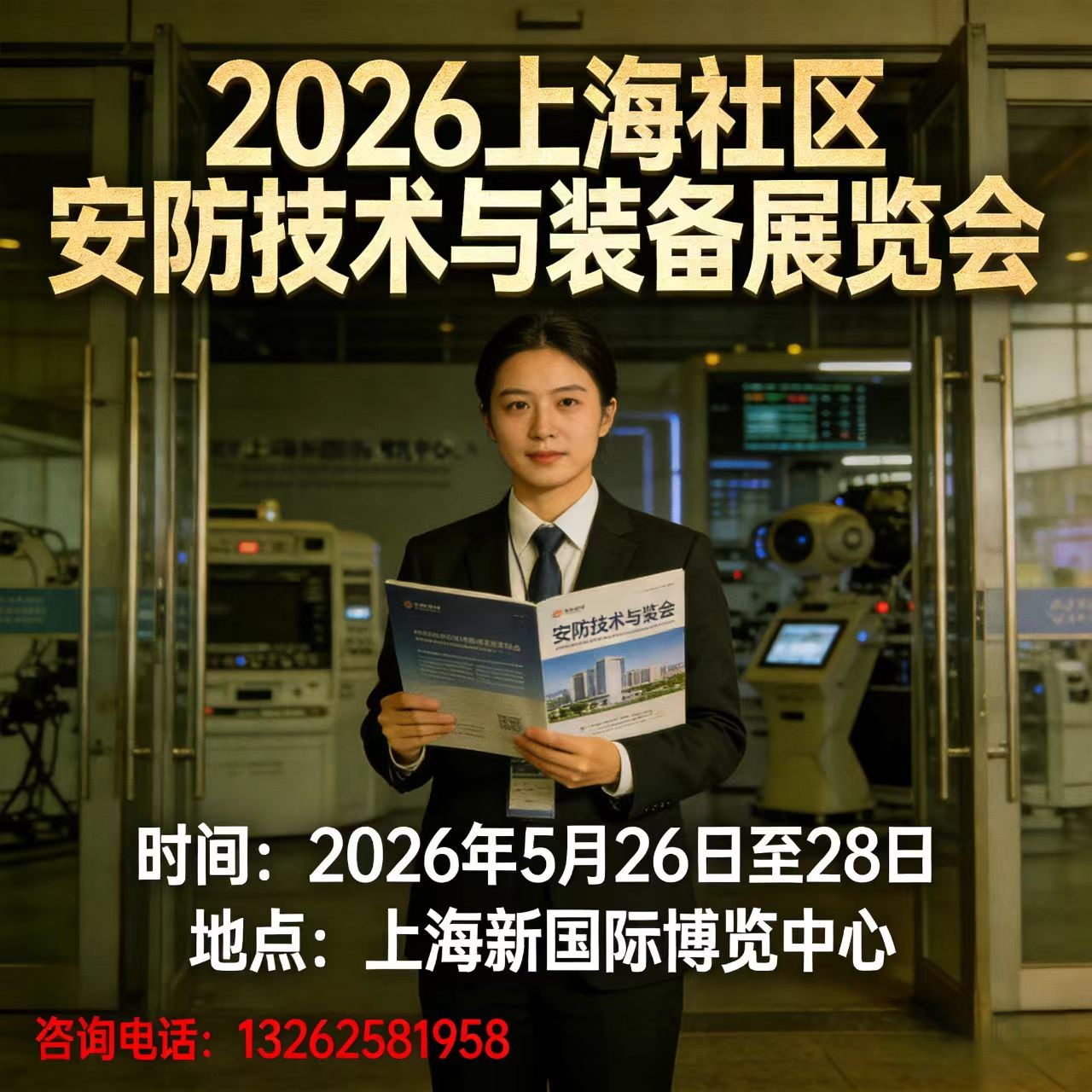展會標(biāo)題圖片：安防展會2026上海社區(qū)安防技術(shù)與裝備展覽會